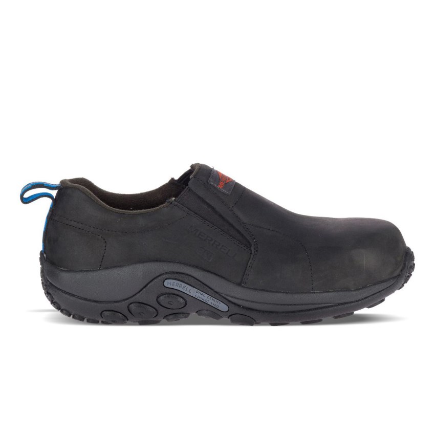 Chaussure de Securite Merrell Jungle Moc Leather Comp Toe SD+ Noir Homme | T.H.YNHH